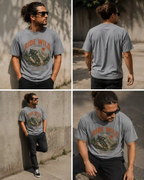 Vintage MTB Graphic Tee |Ride Wild Mountain Bike T-Shirt | Unisex Outdoor Rider Tee