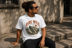 Vintage MTB Graphic Tee |Ride Wild Mountain Bike T-Shirt | Unisex Outdoor Rider Tee