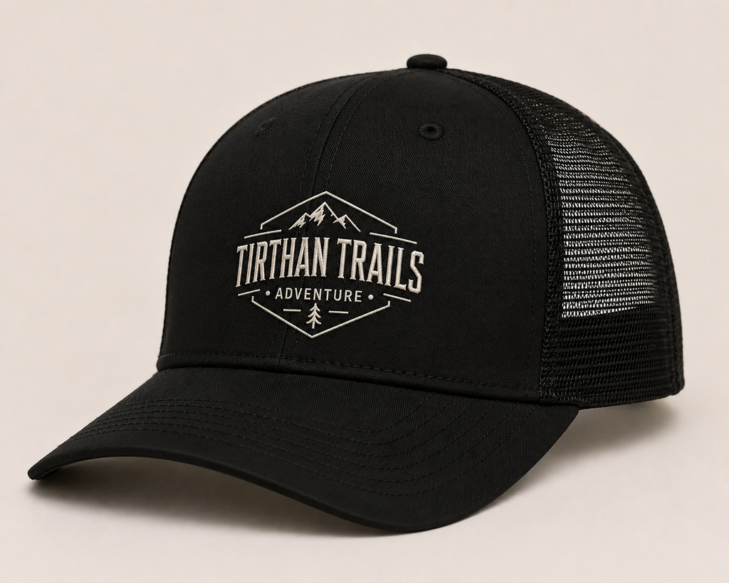 Trucker Cap | Tirthan Trails Adventure Cap | Hiking Trekking and Outdoors