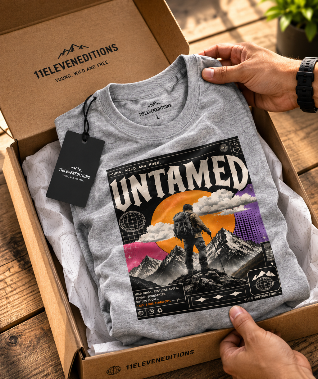 Oversized Classic T shirt | Untamed Y2K Retro Graphic Tees