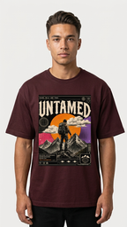 Oversized Classic T shirt | Untamed Y2K Retro Graphic Tees