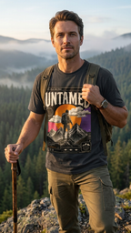 Oversized Classic T shirt | Untamed Y2K Retro Graphic Tees
