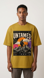 Oversized Classic T shirt | Untamed Y2K Retro Graphic Tees