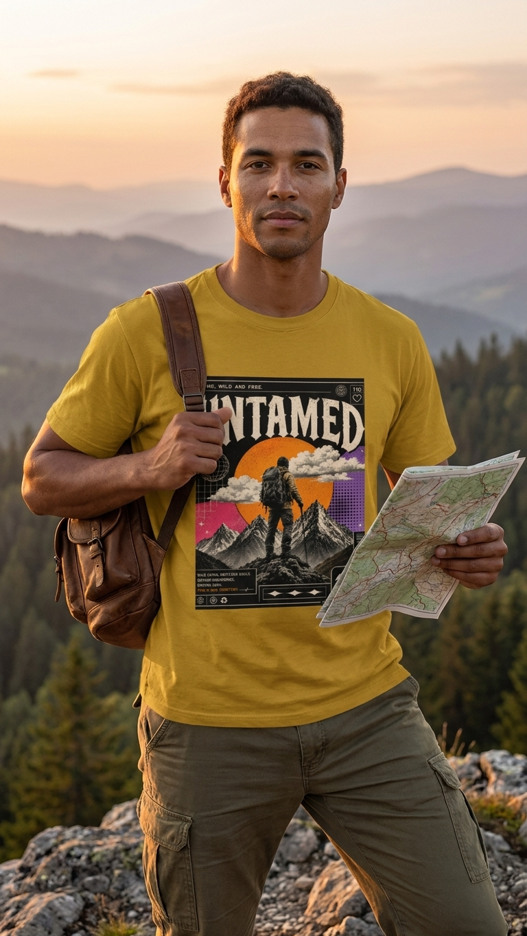 Oversized Classic T shirt | Untamed Y2K Retro Graphic Tees