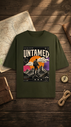 Oversized Classic T shirt | Untamed Y2K Retro Graphic Tees